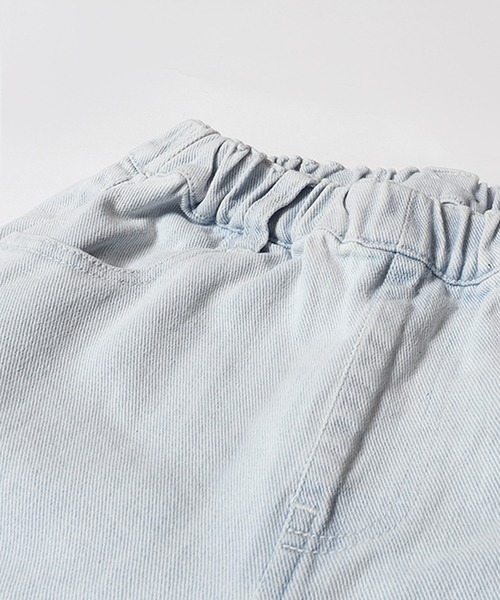 coca(coca)(コカ)の「キッズ デニムハートデザインパンツ(その他パンツ・キッズ・ブラック/ライトブルー・150/120/130/140)」の7枚目の写真
