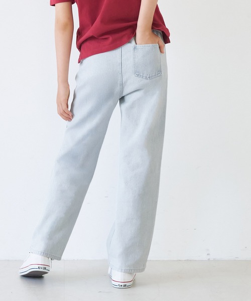 coca(coca)(コカ)の「キッズ デニムハートデザインパンツ(その他パンツ・キッズ・ブラック/ライトブルー・150/120/130/140)」の19枚目の写真