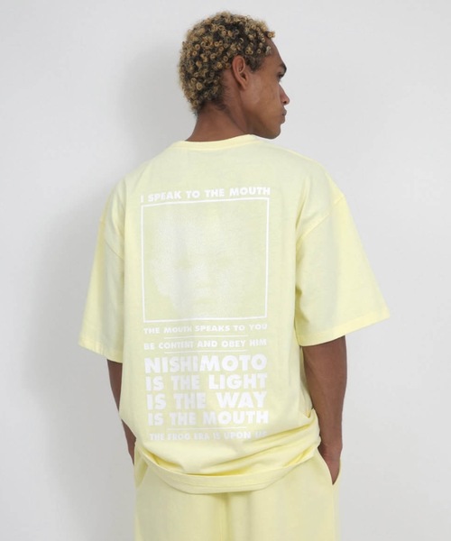 NISHIMOTO IS THE MOUTH(ニシモト イズ ザ マウス)の「CLASSIC S/S TEE | NISHIMOTO IS THE MOUTH(Tシャツ/カットソー・メンズ・ホワイト/ライトイエロー/スモークピンク/ブラック・MEDIUM/LARGE/X-LARGE)」の8枚目の写真