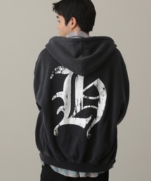 LAND MUSEUM | 3.3 Field Trip／ゴシックロゴZIPパーカー(Tシャツ/カットソー)