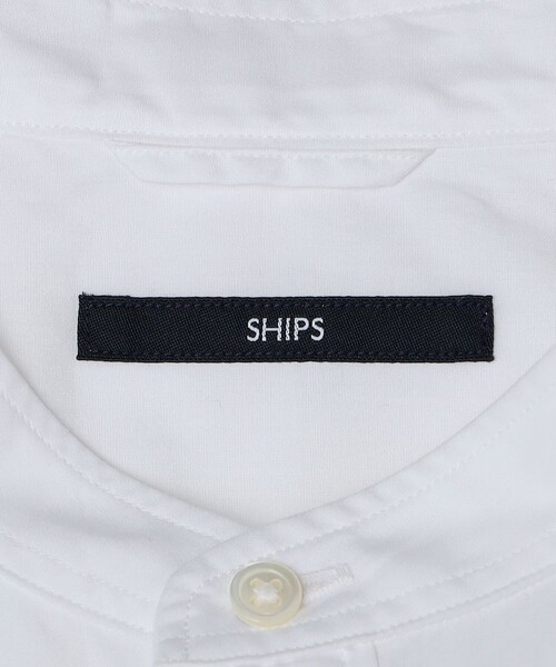 SHIPS（シップス）の「SHIPS: 140S ブロード バンドカラー シャツ（シャツ/ブラウス・メンズ・ライトブルー/ホワイト・SMALL/MEDIUM/LARGE/X-LARGE）」の15枚目の写真