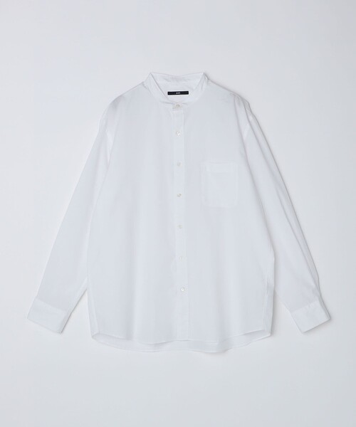 SHIPS（シップス）の「SHIPS: 140S ブロード バンドカラー シャツ（シャツ/ブラウス・メンズ・ライトブルー/ホワイト・SMALL/MEDIUM/LARGE/X-LARGE）」の20枚目の写真