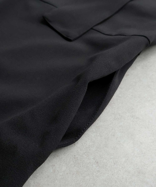 Bulue.（ブルー）の「【Bulue.】2wayデザインサロペット（サロペット/オーバーオール・レディース・ブラック/チャコールグレー・M）」の7枚目の写真