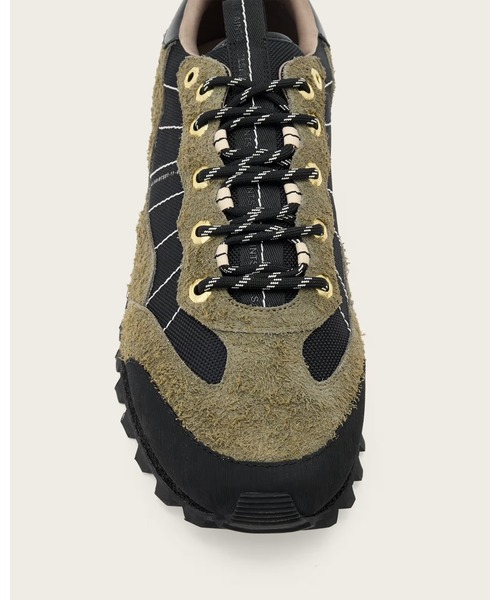 ALLSAINTS（オールセインツ）の「NEVIS SUEDE TRAINERS | NEVIS スウェード スニーカー（スニーカー・メンズ・グリーン系その他・UK10/UK8/UK9/UK7）」の9枚目の写真