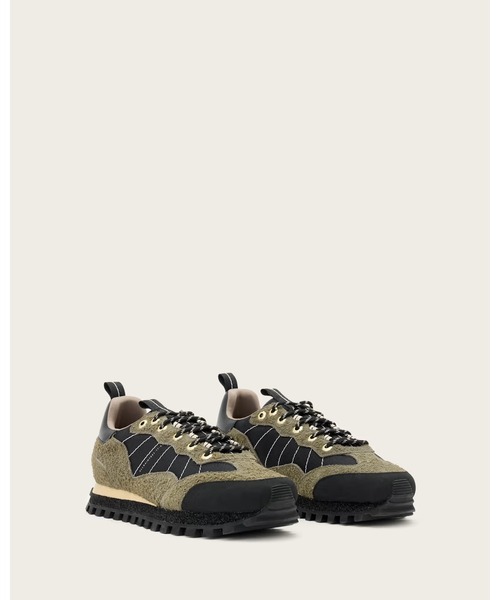 ALLSAINTS（オールセインツ）の「NEVIS SUEDE TRAINERS | NEVIS スウェード スニーカー（スニーカー・メンズ・グリーン系その他・UK10/UK8/UK9/UK7）」の5枚目の写真