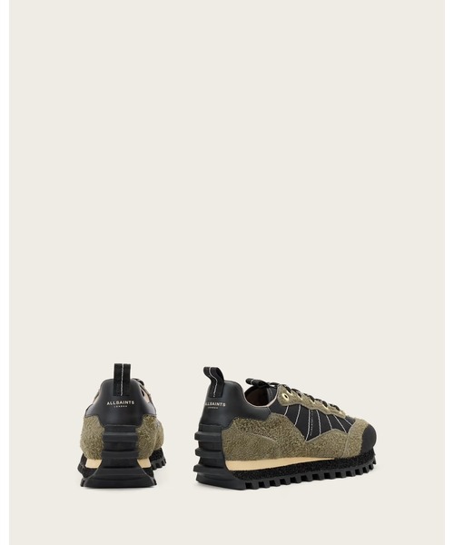 ALLSAINTS（オールセインツ）の「NEVIS SUEDE TRAINERS | NEVIS スウェード スニーカー（スニーカー・メンズ・グリーン系その他・UK10/UK8/UK9/UK7）」の6枚目の写真