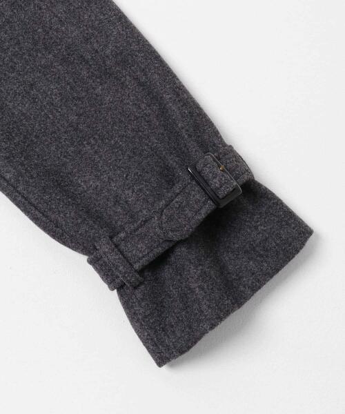 URBAN RESEARCH Sonny Label(アーバンリサーチサニーレーベル)の「メルトンジャージースタンドカラーコート(その他アウター・レディース・チャコールグレー/ベージュ/グレー・FREE)」の12枚目の写真