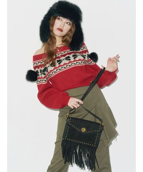 EVRIS（エヴリス）の「フェイクファーフライトキャップ（キャップ・レディース・ブラック/ベージュ・FREE）」の18枚目の写真