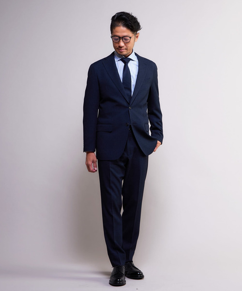 MEN'S MELROSE(メンズメルローズ)の「HITOYOSHIダブルネーム | クラシカルチェック ワイドカラーシャツ(シャツ/ブラウス・メンズ・グレー/サックスブルー/ホワイト・3/4/2)」の5枚目の写真