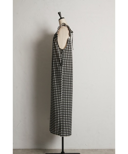 &. NOSTALGIA（アンドドットノスタルジア）の「【ZOZO限定】カットジョーゼットオールインワン（つなぎ/オールインワン・レディース・チェック/ドット・M）」の12枚目の写真