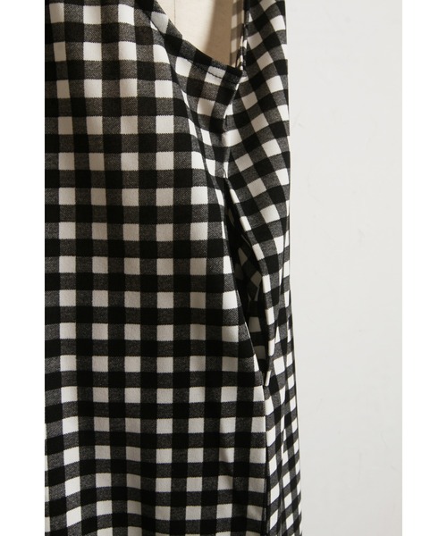 &. NOSTALGIA（アンドドットノスタルジア）の「【ZOZO限定】カットジョーゼットオールインワン（つなぎ/オールインワン・レディース・チェック/ドット・M）」の9枚目の写真