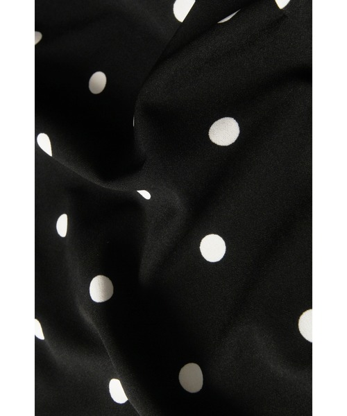 &. NOSTALGIA（アンドドットノスタルジア）の「【ZOZO限定】カットジョーゼットオールインワン（つなぎ/オールインワン・レディース・チェック/ドット・M）」の10枚目の写真