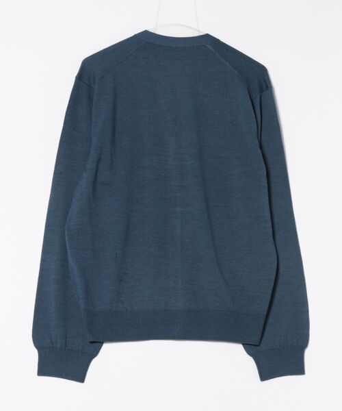 A.P.C.(アーペーセー)の「CARDIGAN CYRUS /25A(ニット/セーター・メンズ・ブラック/ブルー・M/L/S)」の3枚目の写真