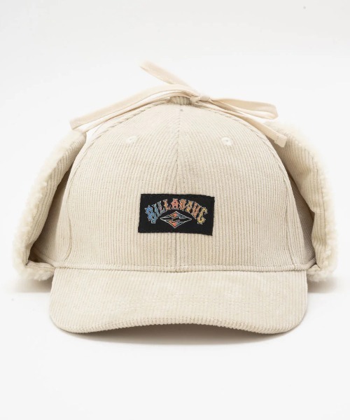 BILLABONG(ビラボン)の「【BILLABONG/ビラボン】23AW TRAPPER CAP/ボアコーデュロイトラッパーキャップ(キャップ・レディース・ブラウン/ホワイト・FREE)」の3枚目の写真