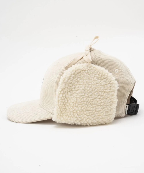 BILLABONG(ビラボン)の「【BILLABONG/ビラボン】23AW TRAPPER CAP/ボアコーデュロイトラッパーキャップ(キャップ・レディース・ブラウン/ホワイト・FREE)」の4枚目の写真