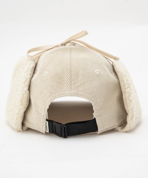 BILLABONG(ビラボン)の「【BILLABONG/ビラボン】23AW TRAPPER CAP/ボアコーデュロイトラッパーキャップ(キャップ・レディース・ブラウン/ホワイト・FREE)」の5枚目の写真
