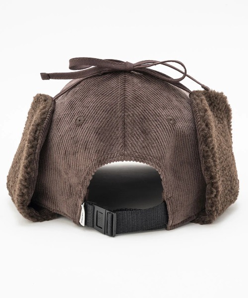 BILLABONG(ビラボン)の「【BILLABONG/ビラボン】23AW TRAPPER CAP/ボアコーデュロイトラッパーキャップ(キャップ・レディース・ブラウン/ホワイト・FREE)」の8枚目の写真