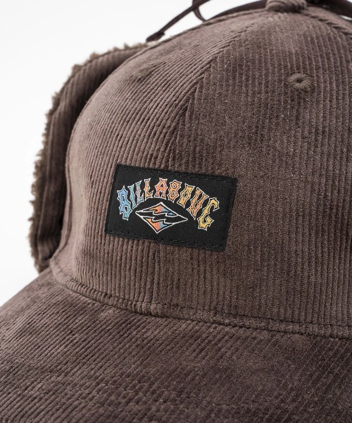 BILLABONG(ビラボン)の「【BILLABONG/ビラボン】23AW TRAPPER CAP/ボアコーデュロイトラッパーキャップ(キャップ・レディース・ブラウン/ホワイト・FREE)」の9枚目の写真