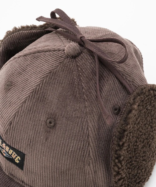 BILLABONG(ビラボン)の「【BILLABONG/ビラボン】23AW TRAPPER CAP/ボアコーデュロイトラッパーキャップ(キャップ・レディース・ブラウン/ホワイト・FREE)」の10枚目の写真
