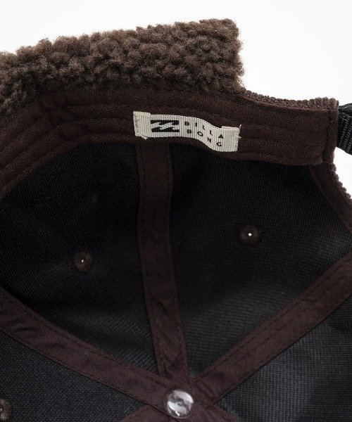 BILLABONG(ビラボン)の「【BILLABONG/ビラボン】23AW TRAPPER CAP/ボアコーデュロイトラッパーキャップ(キャップ・レディース・ブラウン/ホワイト・FREE)」の15枚目の写真
