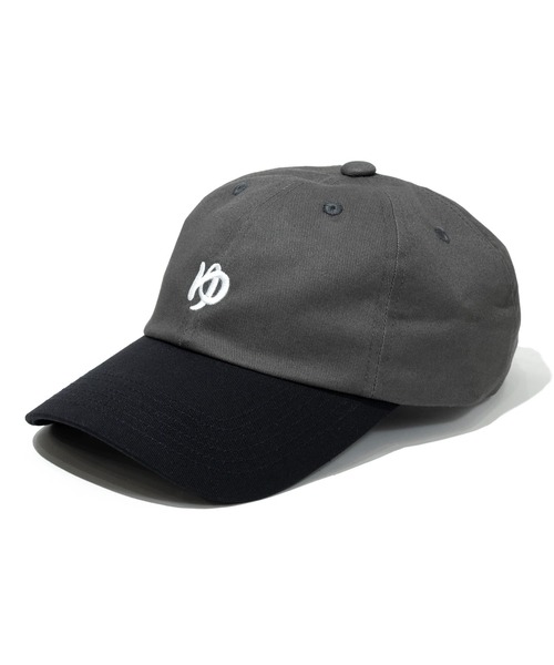 go slow caravan（ゴースローキャラバン）の「ツイル刺繍 2TONE BBキャップ（キャップ・メンズ・カーキ/ブラック/パープル・FREE）」の4枚目の写真