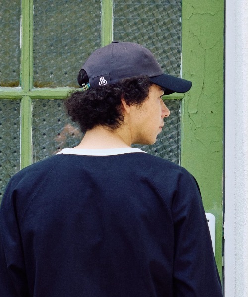 go slow caravan（ゴースローキャラバン）の「ツイル刺繍 2TONE BBキャップ（キャップ・メンズ・カーキ/ブラック/パープル・FREE）」の11枚目の写真