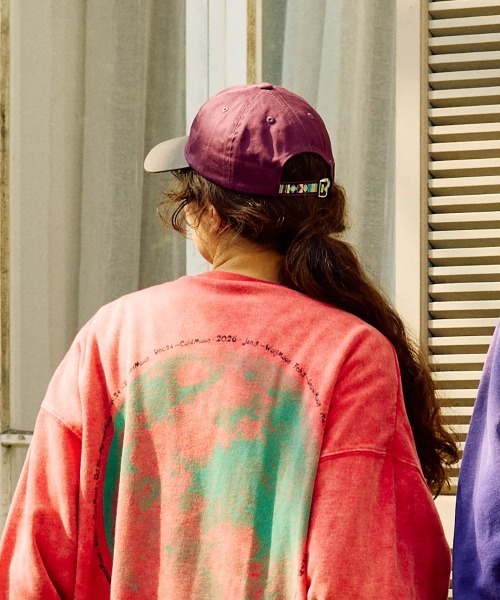 go slow caravan（ゴースローキャラバン）の「ツイル刺繍 2TONE BBキャップ（キャップ・メンズ・カーキ/ブラック/パープル・FREE）」の17枚目の写真