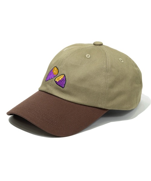 go slow caravan（ゴースローキャラバン）の「ツイル刺繍 2TONE BBキャップ（キャップ・メンズ・カーキ/ブラック/パープル・FREE）」の18枚目の写真