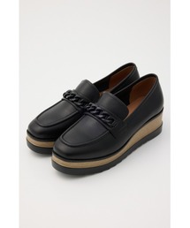 美品【STACCATO】ローファー茶色 ダイスタンクソールローファー（350HA148－8210