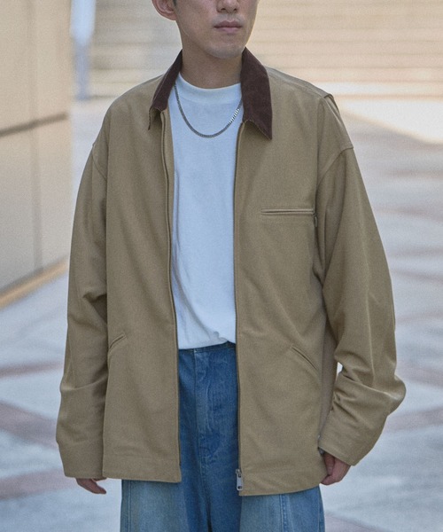 CRAFT STANDARD BOUTIQUE（クラフトスタンダードブティック）の「【機能素材】DRYMIXデトロイトジャケット（ブルゾン・メンズ・ダークインディゴブルー/インディゴブルー/ベージュ・M/XL/L）」の10枚目の写真