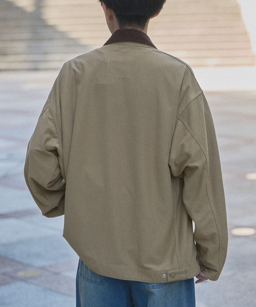 CRAFT STANDARD BOUTIQUE（クラフトスタンダードブティック）の「【機能素材】DRYMIXデトロイトジャケット（ブルゾン・メンズ・ダークインディゴブルー/インディゴブルー/ベージュ・M/XL/L）」の12枚目の写真