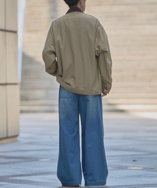 CRAFT STANDARD BOUTIQUE（クラフトスタンダードブティック）の「【機能素材】DRYMIXデトロイトジャケット（ブルゾン・メンズ・ダークインディゴブルー/インディゴブルー/ベージュ・M/XL/L）」の16枚目の写真