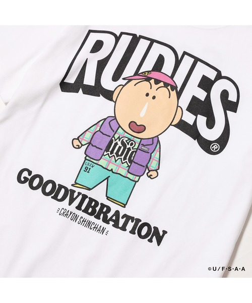 RUDIE'SxCRAYON SHINCHAN BOUCHAN TEE/ルーディーズ×クレヨン