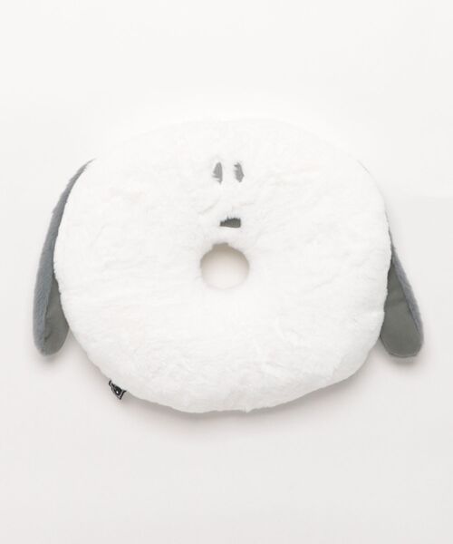 PEANUTS(ピーナッツ)の「PEANUTS/ピーナッツ フェイス&円座クッション(クッション/クッションカバー・レディース・グレー/モカ/グレー系その他・ONE SIZE)」の4枚目の写真