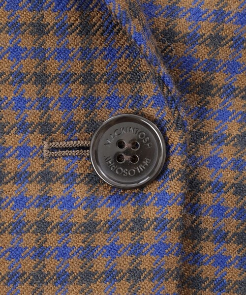 MACKINTOSH PHILOSOPHY（ﾏｯｷﾝﾄｯｼｭ ﾌｨﾛｿﾌｨｰ）の「【Tifty（ティフティ）】 チェックツイード（テーラードジャケット・レディース・グレー系その他2・38）」の9枚目の写真