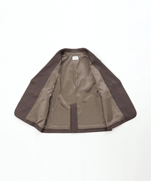 MACKINTOSH PHILOSOPHY（ﾏｯｷﾝﾄｯｼｭ ﾌｨﾛｿﾌｨｰ）の「【Tifty（ティフティ）】 チェックツイード（テーラードジャケット・レディース・グレー系その他2・38）」の10枚目の写真