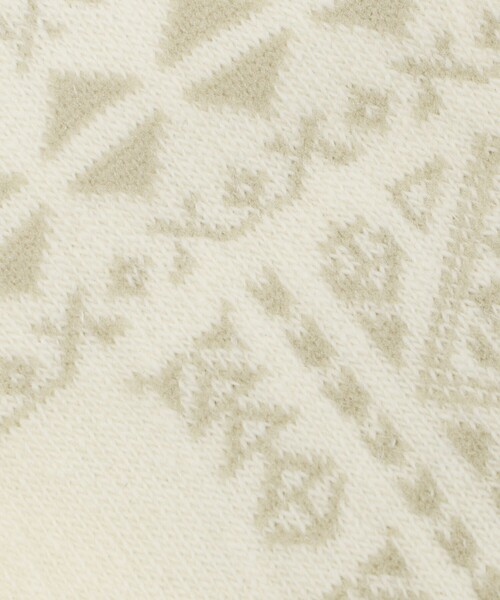 Steven Alan（スティーブンアラン）の「＜MARCOMONDE＞TURKEY PATTERN SOCKS1/ソックス（ソックス/靴下・レディース・ダークオレンジ/オフホワイト/ナチュラル・FREE）」の6枚目の写真