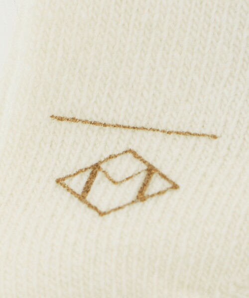 Steven Alan（スティーブンアラン）の「＜MARCOMONDE＞TURKEY PATTERN SOCKS1/ソックス（ソックス/靴下・レディース・ダークオレンジ/オフホワイト/ナチュラル・FREE）」の7枚目の写真