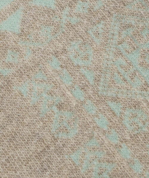 Steven Alan（スティーブンアラン）の「＜MARCOMONDE＞TURKEY PATTERN SOCKS1/ソックス（ソックス/靴下・レディース・ダークオレンジ/オフホワイト/ナチュラル・FREE）」の8枚目の写真