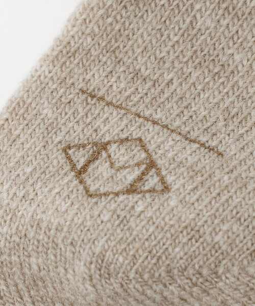 Steven Alan（スティーブンアラン）の「＜MARCOMONDE＞TURKEY PATTERN SOCKS1/ソックス（ソックス/靴下・レディース・ダークオレンジ/オフホワイト/ナチュラル・FREE）」の9枚目の写真