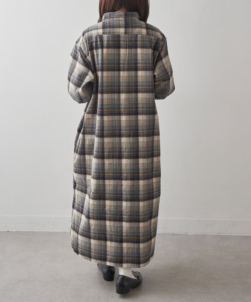PENDLETON(ペンドルトン)の「【PENDLETON】シャツワンピース 5475-1102(シャツワンピース・レディース・ピンク/ネイビー・FREE)」の6枚目の写真