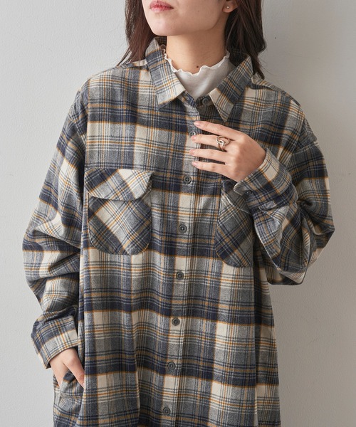 PENDLETON(ペンドルトン)の「【PENDLETON】シャツワンピース 5475-1102(シャツワンピース・レディース・ピンク/ネイビー・FREE)」の22枚目の写真