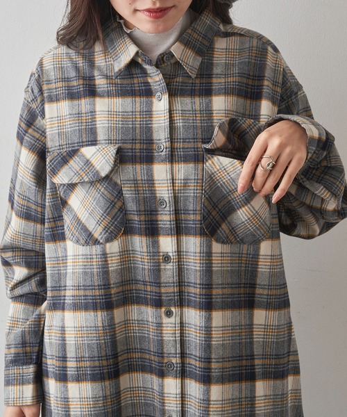 PENDLETON(ペンドルトン)の「【PENDLETON】シャツワンピース 5475-1102(シャツワンピース・レディース・ピンク/ネイビー・FREE)」の21枚目の写真