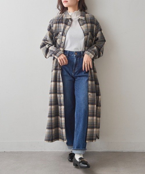 PENDLETON(ペンドルトン)の「【PENDLETON】シャツワンピース 5475-1102(シャツワンピース・レディース・ピンク/ネイビー・FREE)」の5枚目の写真