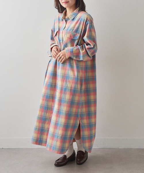PENDLETON(ペンドルトン)の「【PENDLETON】シャツワンピース 5475-1102(シャツワンピース・レディース・ピンク/ネイビー・FREE)」の19枚目の写真