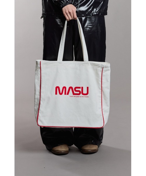 MASU（エムエーエスユー）の「EXPLORER TOTE BAG（トートバッグ・メンズ・ブラック/ホワイト・ONE SIZE）」の5枚目の写真