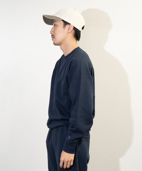 FRUIT OF THE LOOM(フルーツオブザルーム)の「BASIC SWEAT SHIRT / スウェット / ユニセックス / シンプル / セットアップ(スウェット・メンズ・ネイビー/アイボリー/ブラック/杢グレー・S/M/L/XL)」の5枚目の写真