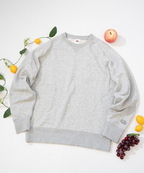 FRUIT OF THE LOOM(フルーツオブザルーム)の「BASIC SWEAT SHIRT / スウェット / ユニセックス / シンプル / セットアップ(スウェット・メンズ・ネイビー/アイボリー/ブラック/杢グレー・S/M/L/XL)」の15枚目の写真