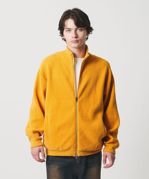 MONKEY TIME（モンキータイム）の「モール ドライバーズ ニット（ニット/セーター・メンズ・イエロー/ピンク/ブラック・S/M/L/XL）」の7枚目の写真