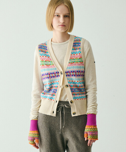 ERIBE | フェアアイル Vネックニットベスト WOMEN（ベスト）｜ERIBE